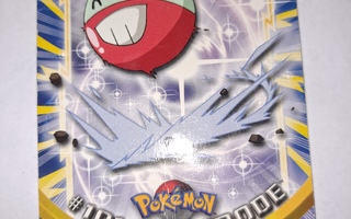 Pokemon Topps keräilykortti #101 Electrode