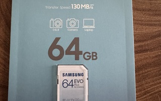 Samsung EVO Plus 64Gt uusi