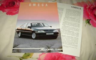 Opel Omega 7/90 esite - suomi
