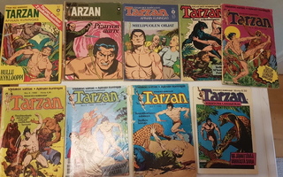 Tarzan Apinain kuningas sarjakuvia