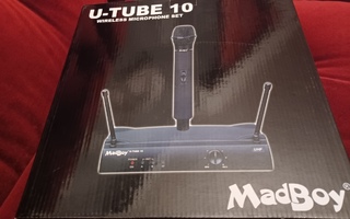 MADBOY U-TUBE 10 Karaoke langaton mikrofoni ja vastaanotin