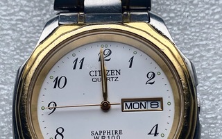 CITIZEN QUARTZ SAPPHIRE WR 100 MIESTEN KELLO