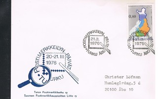 1976  Turku - Postimerkkeilyn päivät 21.3.