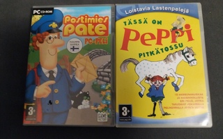 Postimies pate ja Peppi Pitkätossu pc pelit