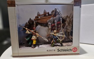 Schleich setti "Fighter elephant attachment", uusi