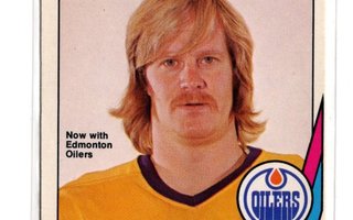 Juha Widing Edmonton Oilers 77-78 OPC WHA #33