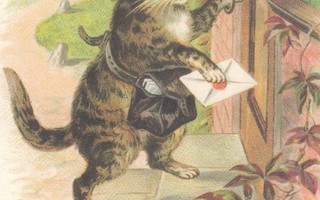 Kissa postinkantajana