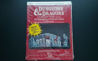 Dungeons & Dragons - 3D Dragon Tiles RPG AC 3 (TSR 1984)