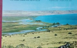 Israel-postikortti: River Jordan - Lake Galilee