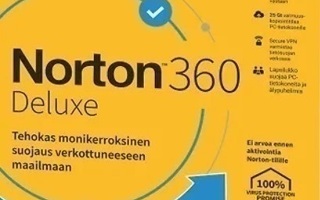 Norton 360 Deluxe 12kk, 3 laitetta