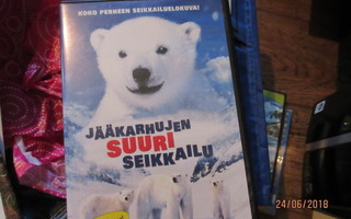 Jääkarhujen Suuri Seikkailu dvd. Suomipuhe