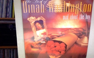 DINAH WASHINGTON :: MAD ABOUT THE BOY :: VINYYLI LP   1992 !