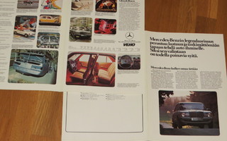 1978 Mercedes-Benz historia esite - suom - KUIN UUSI