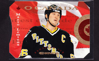96-97 Donruss Canadian Ice O Canada Mario Lemieux #1151/2000