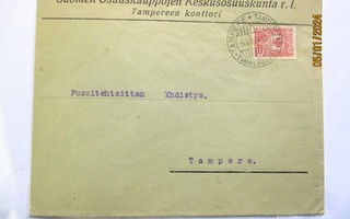 1914 Tampere SOK r.l. liikekuori paikallistaksalla
