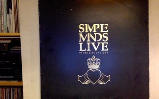 SIMPLE MINDS :: LIVE IN THE CITY OF LIGHT :: 2 x VINYYLI  LP