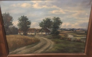 Lars Frömming, öljymaalaus 1900-1910. Tanska