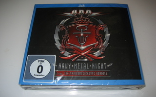 U.D.O. - Navy Metal Night  (2xCD+bluray ,Uusi)