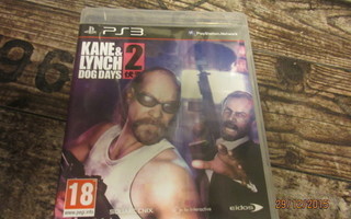 PS3 Kane & Lynch 2: Dog Days CIB