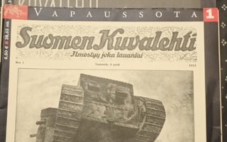 Suomen Kuvalehden näköislehdet 1-5  Suomen sodat