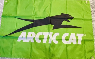 Arctic Cat moottorikelkka seinälippu