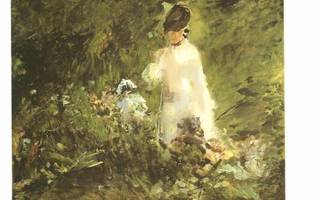 Edouard Manet : "Young woman among flowers"