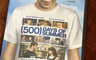 500 DAYS OF SUMMER - DVD - joseph gordon-levitt