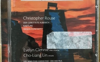 Christopher Rouse - Viulukonsertto, Rapture... cd