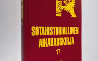 Sotahistoriallinen aikakauskirja 17/1998 : Sotahistoriall...