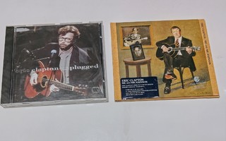 Eric Clapton: Unplugged ja Me and mr. Johnson CD;t