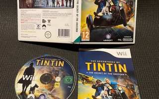 The Adventures Of Tintin The Secret Of The Unicorn Wii - CIB