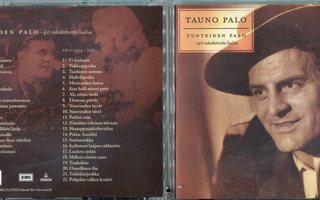 TAUNO PALO . 2 CD-LEVYÄ . TUNTEIDEN PALO - 40 RAKASTETUINTA
