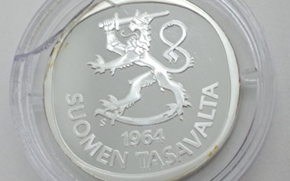 Suomen markan historia: 1 mk 1964 hopeaa