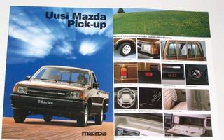 1985 Mazda Pick-up esite - KUIN UUSI - 14 sivua - suom