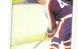 1978-79 OPC #154 Ron Greschner New York Rangers