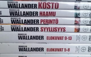 Wallander 18 elokuvaa -DVD