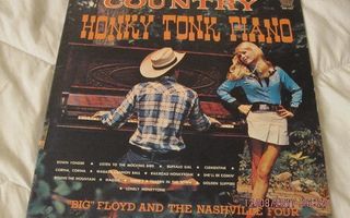Big Floyd and the Nashville four Honky Tonk Piano lp-levy