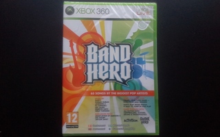 Xbox360: Band Hero peli (2009)  UUSI