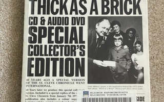 Jethro Tull – Thick As A Brick (CD + 5.1 DVD + kirja)