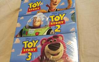 Blu-Ray: Toy Story 1-2-3 (Uusi, Muoveissa)
