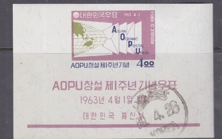 Etelä-Korea 1963 AOPU blokki.