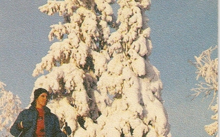 Suomi-kuvia: Tykkylumi puissa. Kulk. v.1981