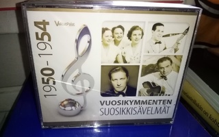 3CD Vuosikymmenten suosikkisävelmät 1950-1954 ( UUSI)