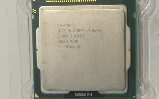 i7-2600 Intel prosessori LGA1155 kantaan