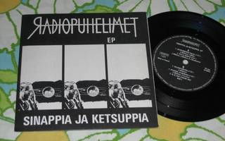 7" RADIOPUHELIMET Sinappia ja ketsuppia EP (Bad Vugum 1997)
