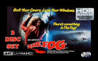 NEW THE FOG - USVA (1980) 4K UHD HDR10 (1+2 DISCS) FREE SHIP