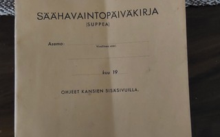 Säähavaintokirja SA