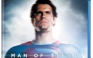 Man of Steel (2013) Blu-ray 3D + Blu-ray (UUSI)