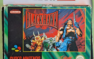 Blackhawk (Boxed) SNES (Käytetty)