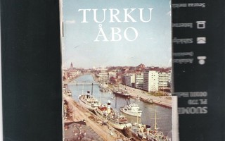 Turku,esitteet ja kartat, 1960-1970 lukua.